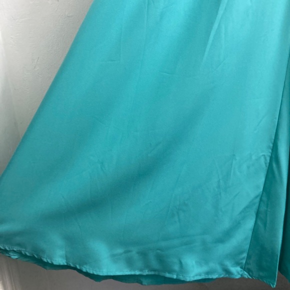 Spring Green Wide Leg Pants sz 8/10L - Picture 7 of 11